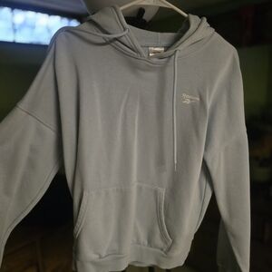Reebok Light Gray Pullover Hoodie
